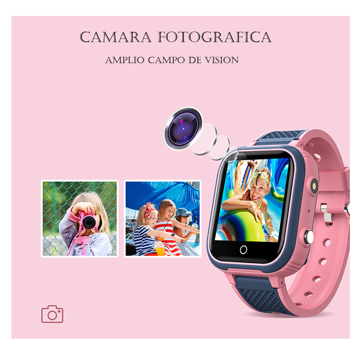 GPS CRIANÇA COR DE ROSA - Imagen 3