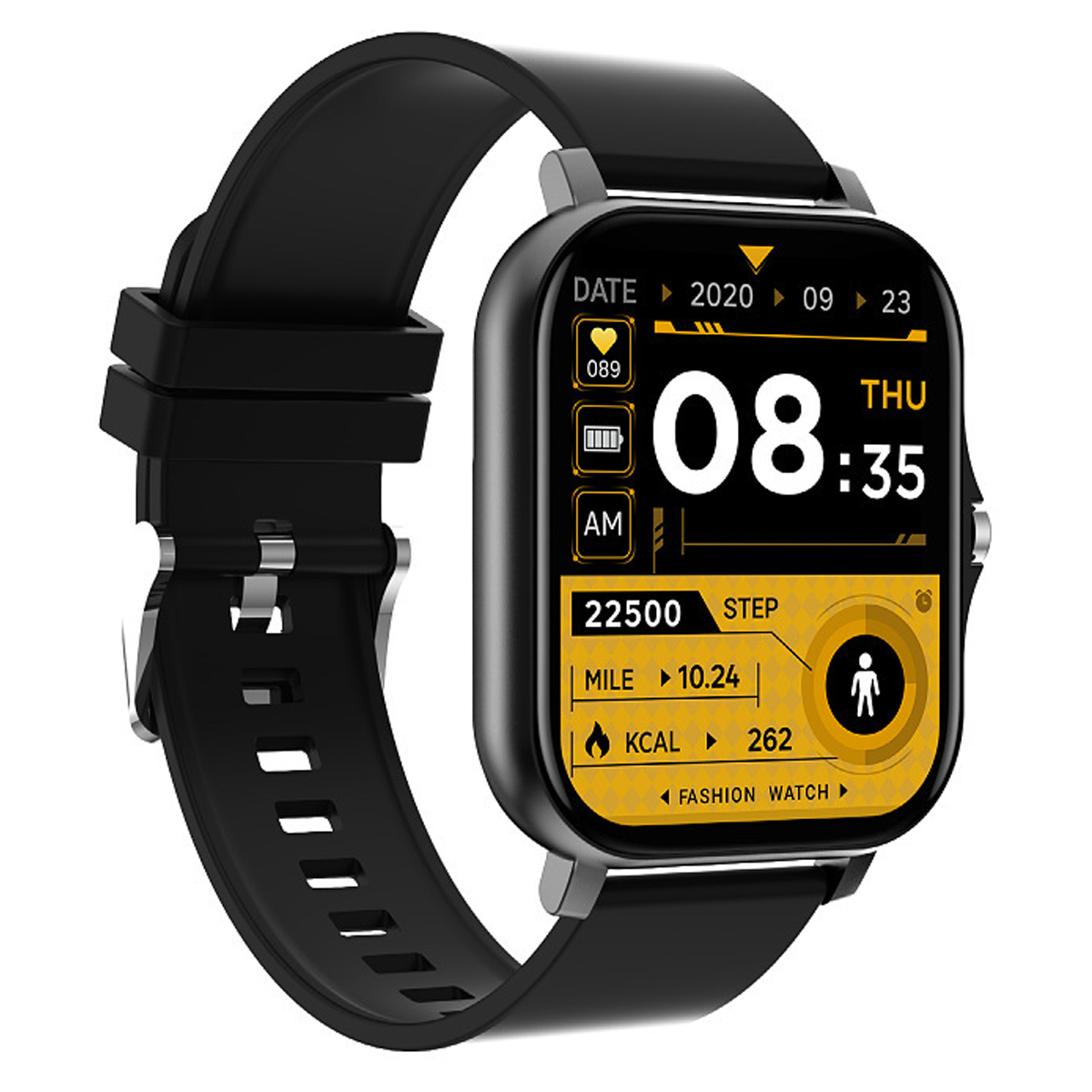 SMART WATCH BLUETOOTH NEGRO - Imagen 4