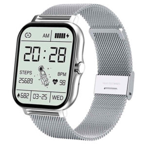 SMART WATCH BLUETOOTH PLATEADO